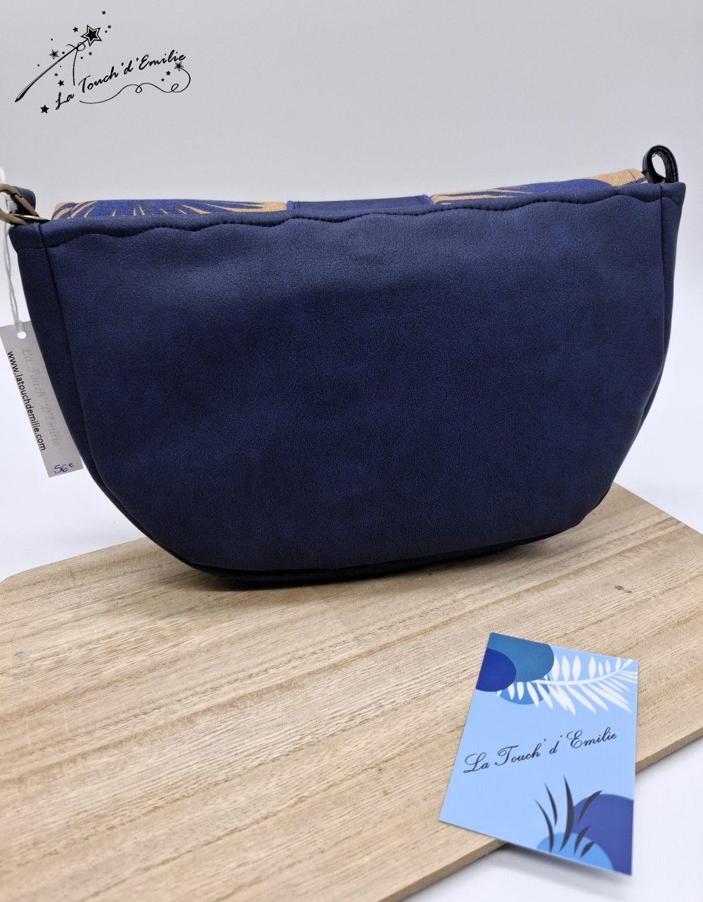 Sac City Bleu Nuit Palmeraie--2227375497848