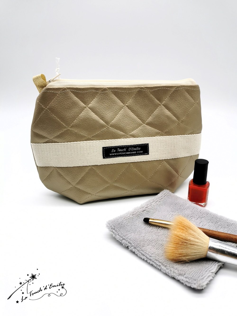 Trousse Maquillage Or--2227048044690