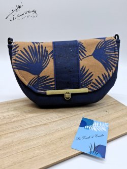 Sac City Bleu Nuit Palmeraie