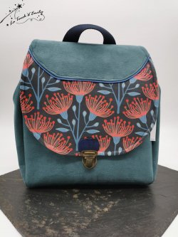 Sac à dos Fleur Bleue